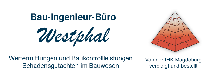 Wertermittlungen und Baukontrollleistungen, Schadensgutachten im Bauwesen